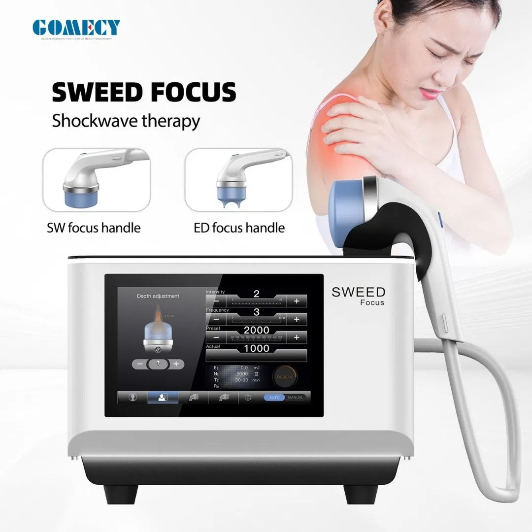 Focus Shockwave Eswt ED Shock Wave Therapy Machine Physical Pain Treatment Device