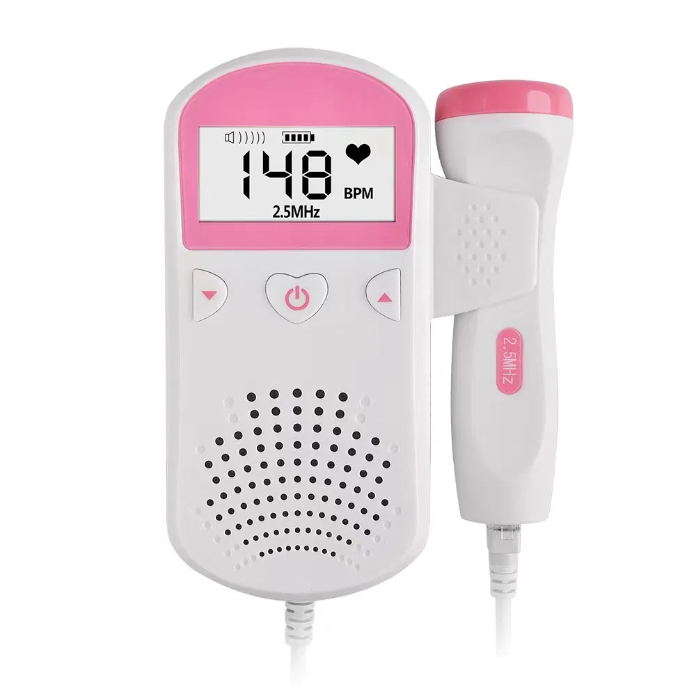 High Quality Baby Heart Doppler Portable Pocket Fetal Doppler