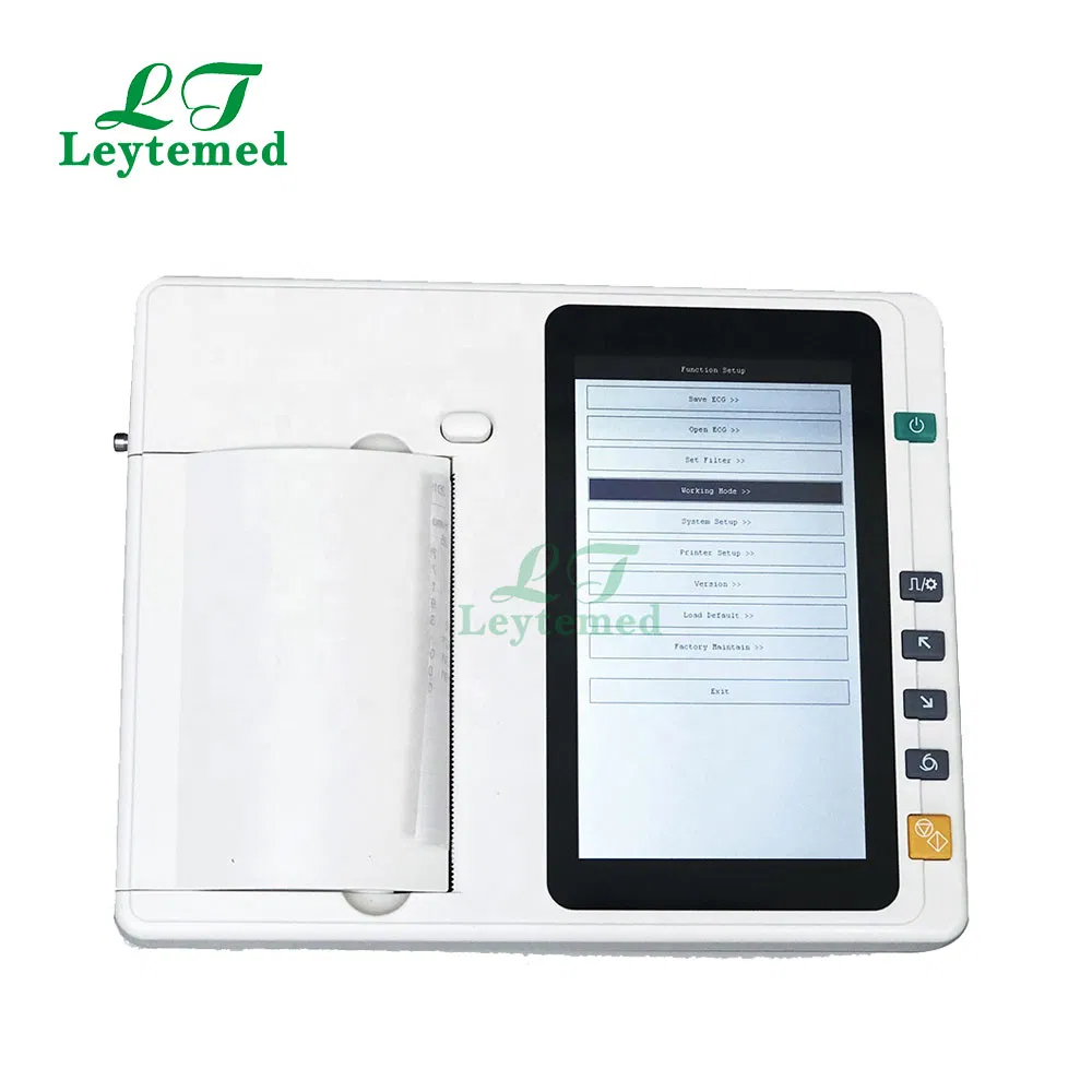 Ltse24 Portable 6 Channel 12 Lead ECG Machine ECG Device
