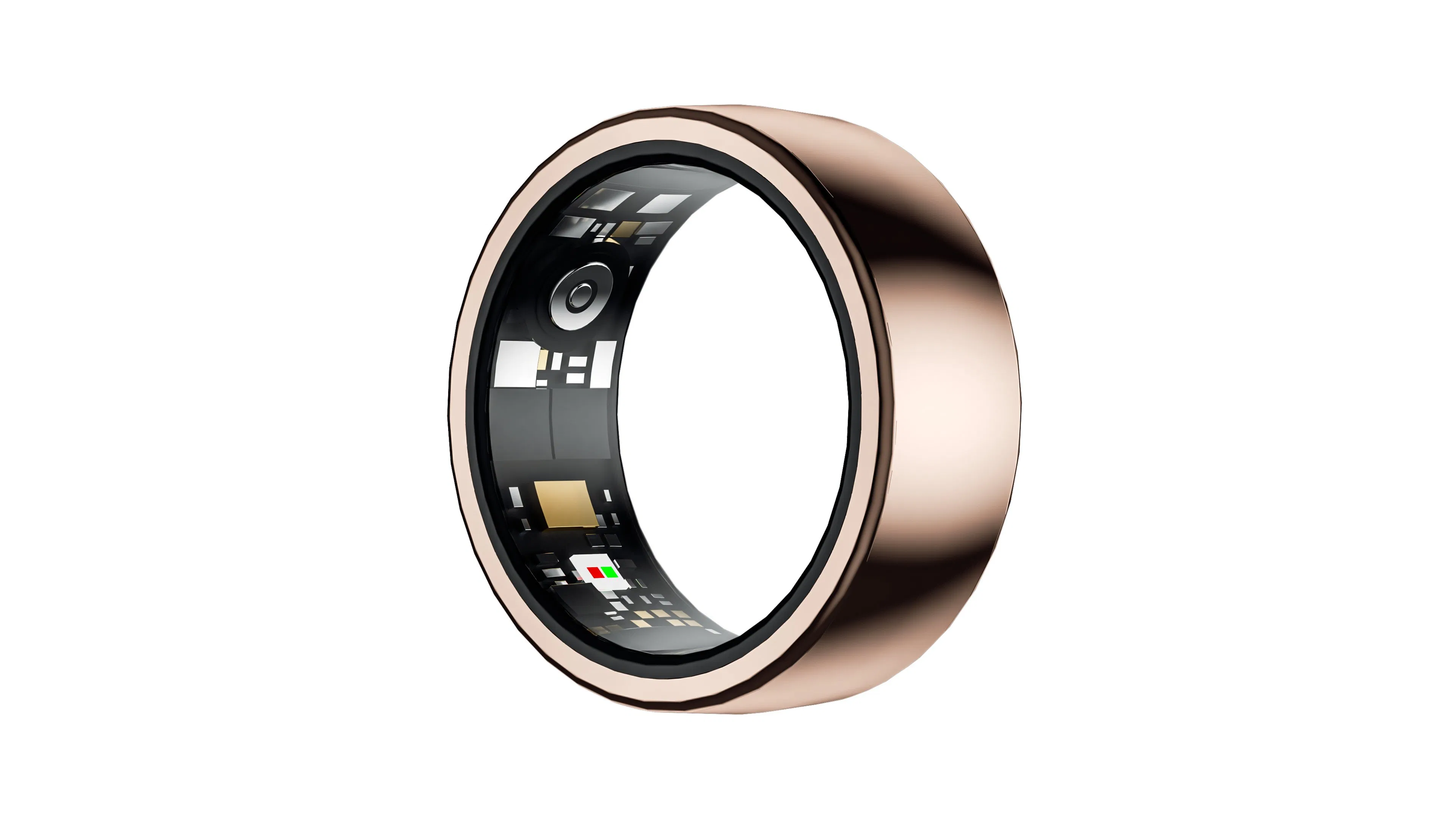 Titanium Smart Health Ring with Blood Oxygen Heart Hrv Tracking Wearable Devices