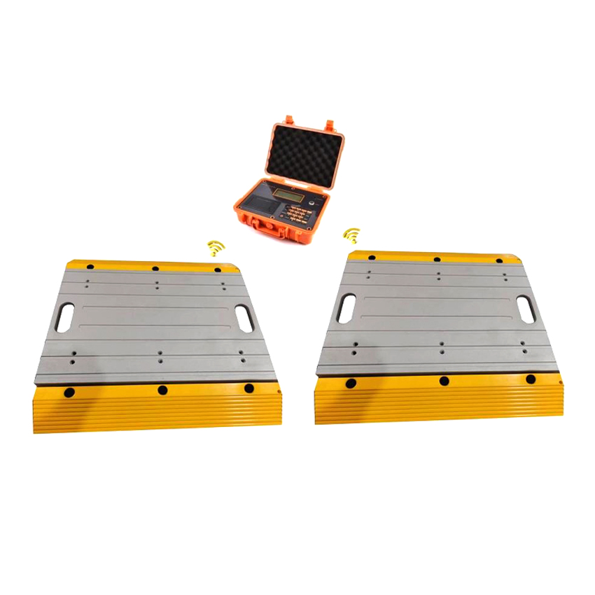 10-20 Ton Portable Axle Digital Truck Wheel Weight Bridges Weighing Scale