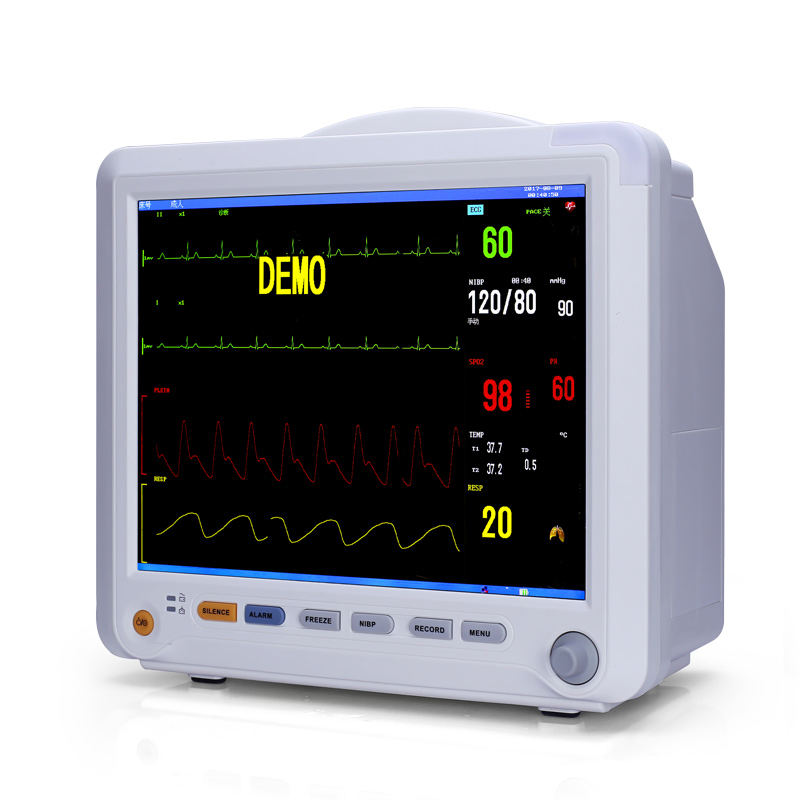 Heart Rate Analysis 6 Parameter Patient Monitor Vital Signs Monitor Multi PARA Monitor for Hospital Vital Multiparameter
