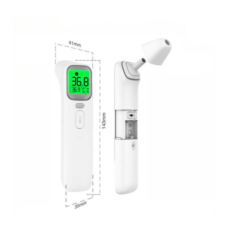 Digital Electric Infrared Thermometer Suitable for Forehead and Ear