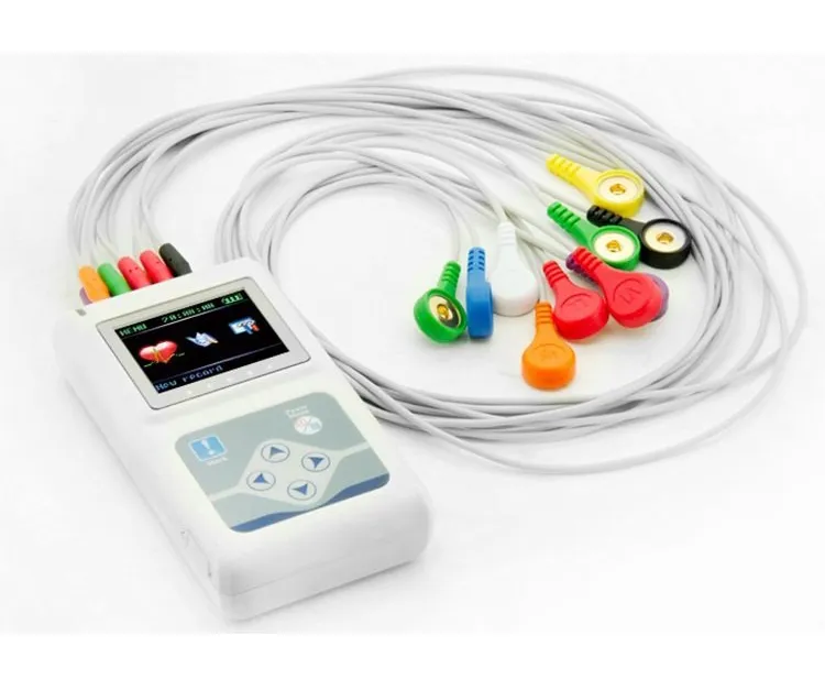 3-Channel 24 Hours Dynamic ECG Holter Monitor (TLC9803)