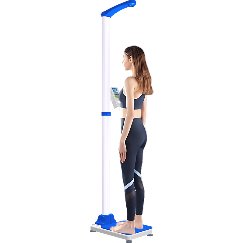 Ultrasonic Digital Height Weight BMI Scale with LED Display AC110V