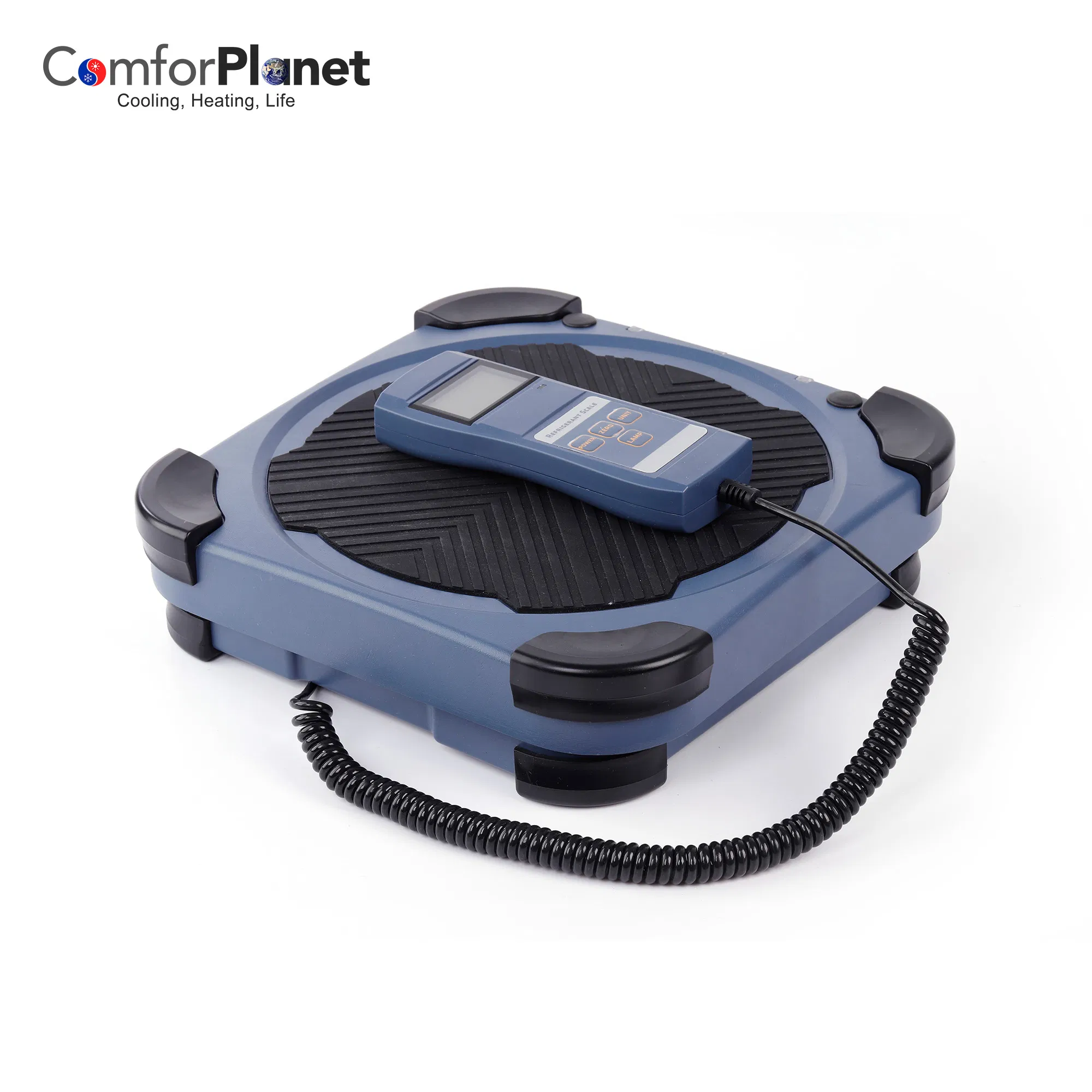 High-Precision Wireless Remote 220lb Accuracy LCD 100kg Ers-800 Digital Weight Electronic Refrigerant Scale for Charging Refrigeration