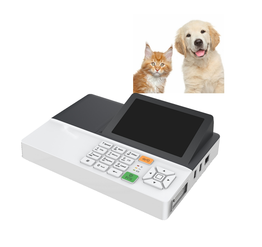 U30 ECG Machine 5-Inch Tilted Screen ECG Monitor