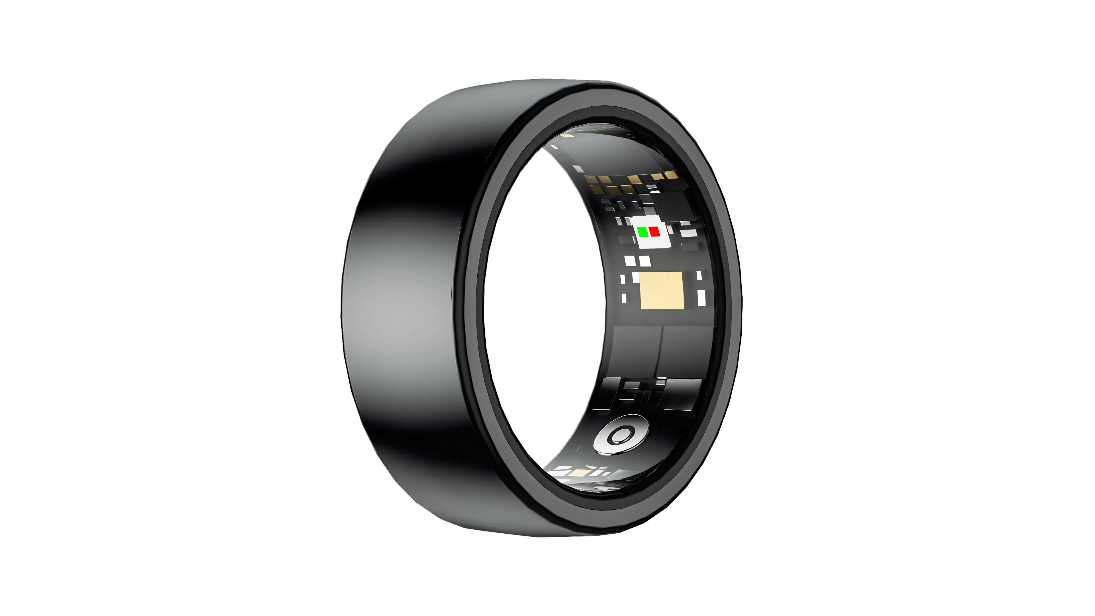 Titanium Smart Health Ring with Blood Oxygen Heart Hrv Tracking Wearable Devices