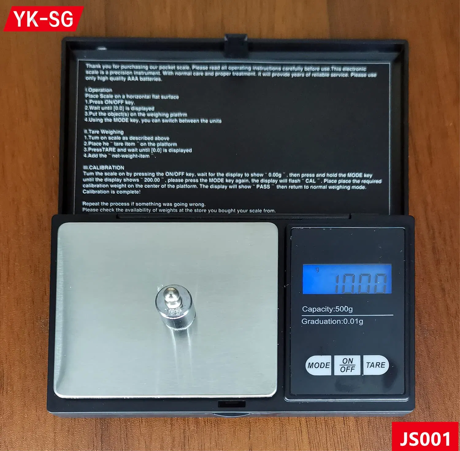 Custom Jewelry Scale100g 200g 300g 500g 1000g Weight 0.1g 0.01g Weigh Gram Digital Best Pocket Gold Scale Custom Digital Scale