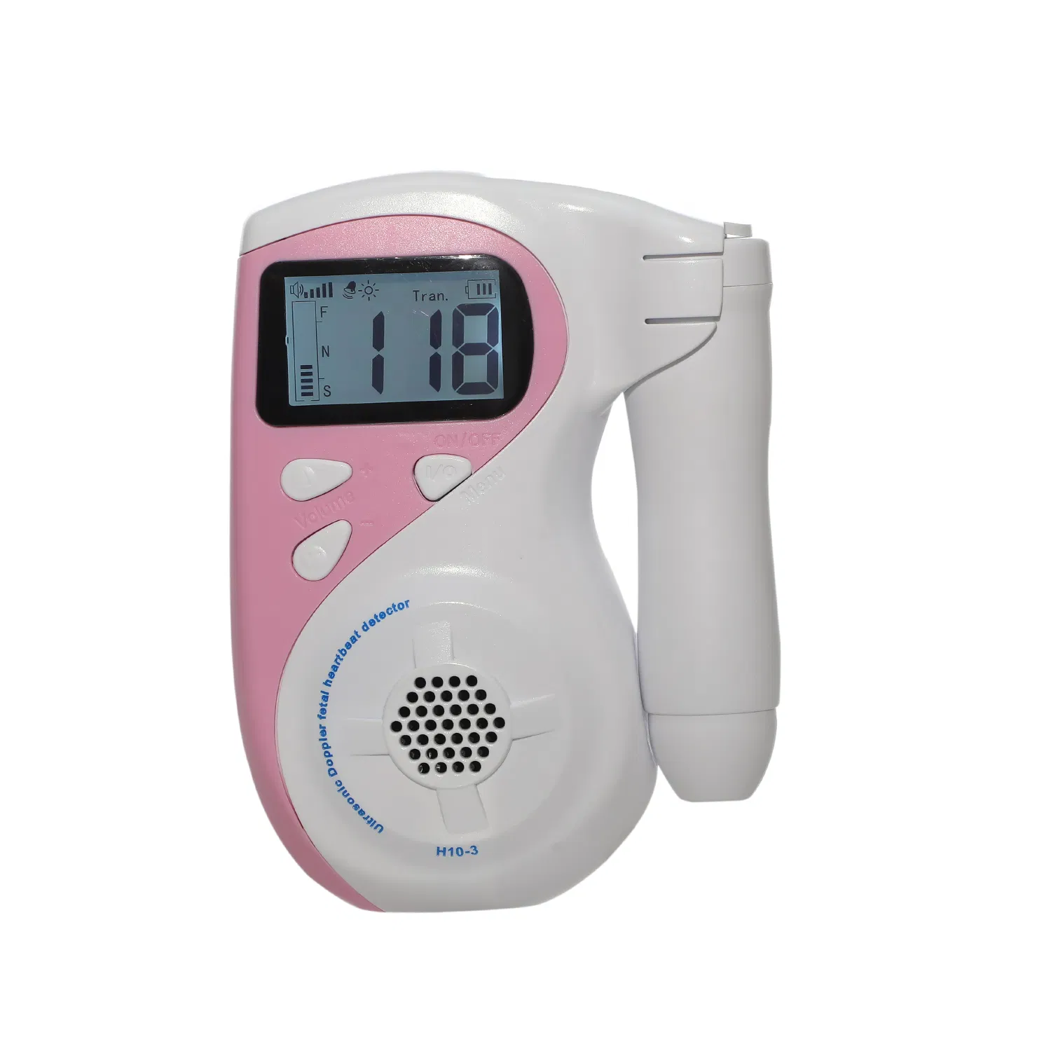 Two Color Fetal Doppler Blue and Pink