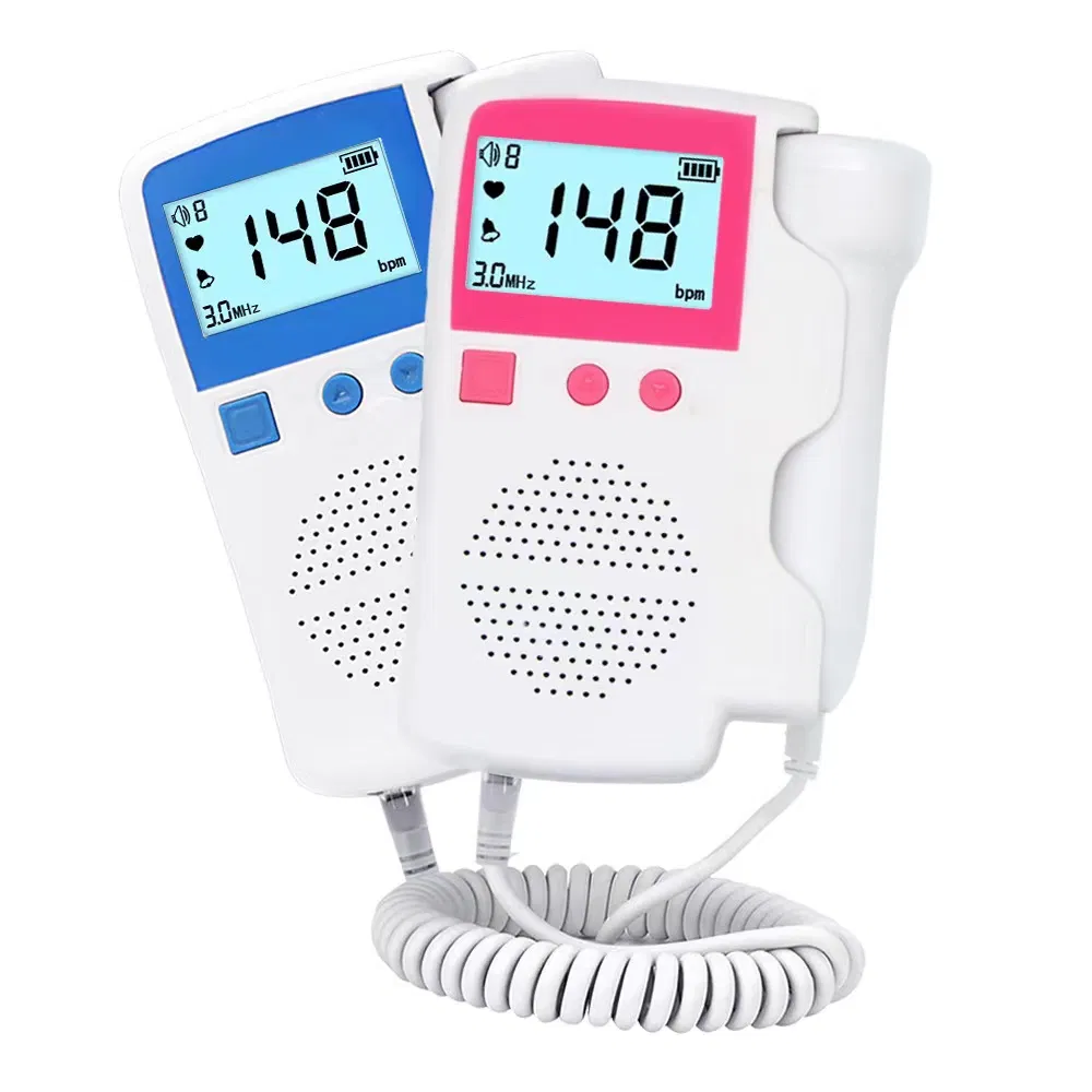 High Quality Baby Heart Doppler Portable Pocket Fetal Doppler