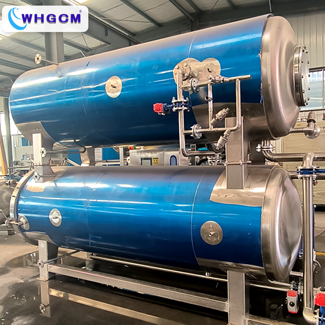 Automatic Retort Autoclave Sterilizer Machine for Dairy Meat Bottles Cans Tins Sterilizer