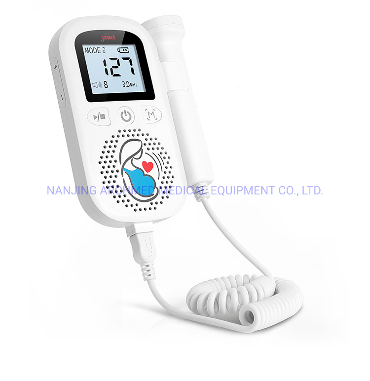 Medical Equipment Waterproof Portable Fetal Heart Doppler