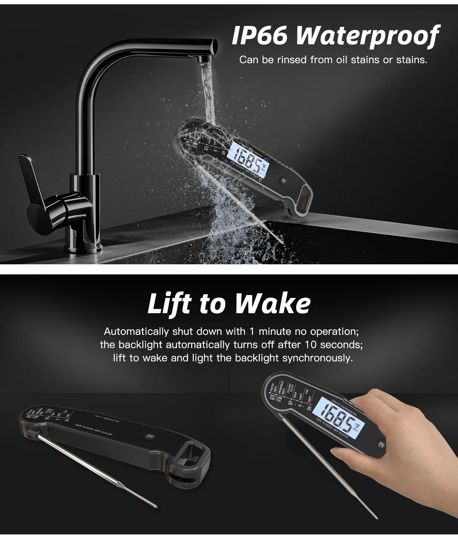 Thermocouple Thermometer View 3