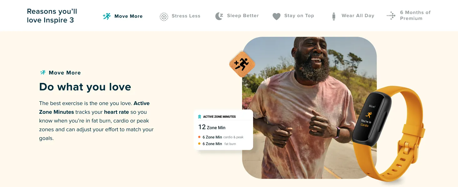 Fitness Tracker Display