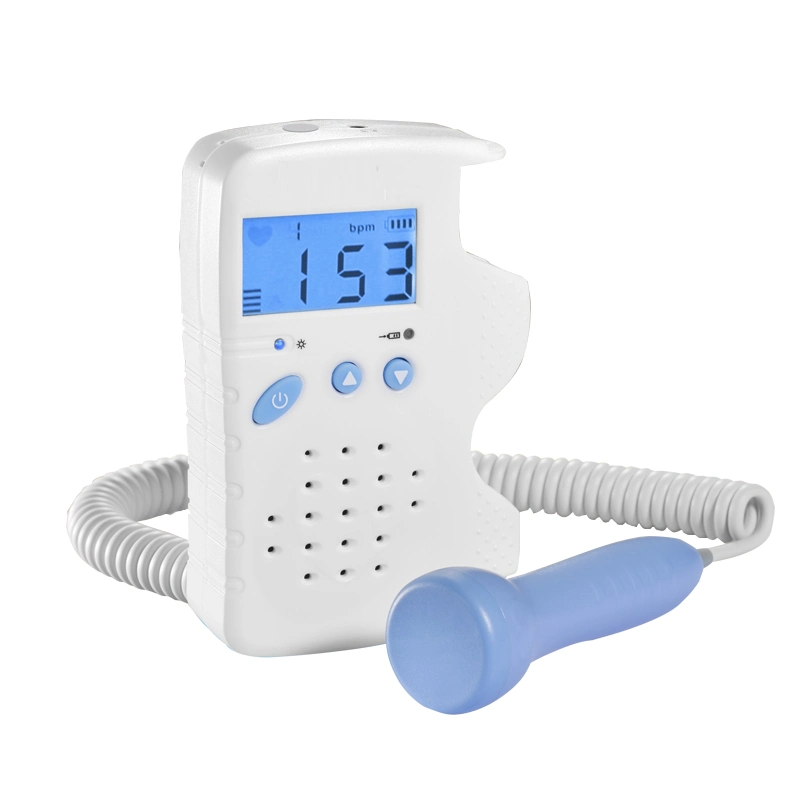 Medical Portable Handheld Pocket Baby Fetal Heart Rate Doppler