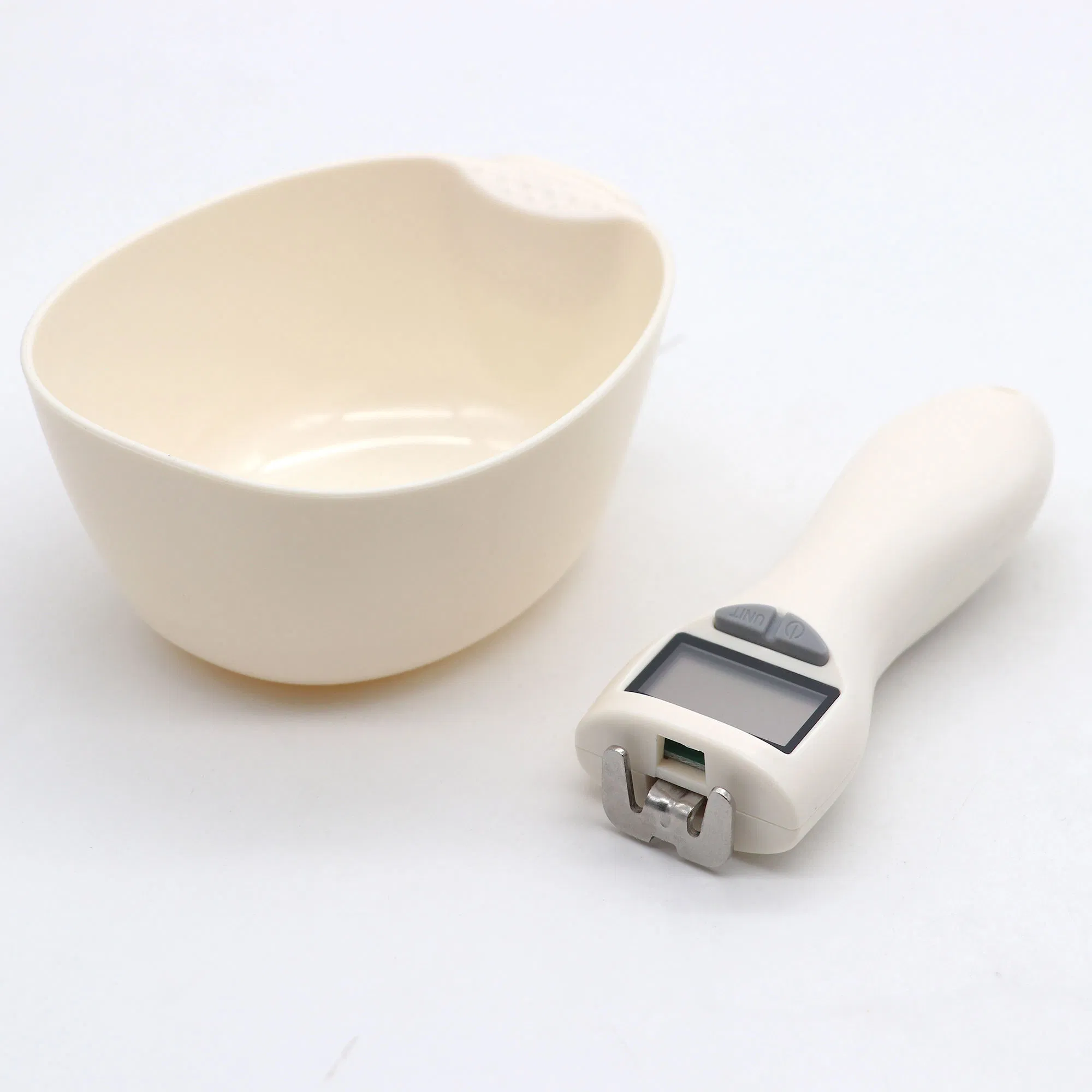 Home Gadget 800g Handheld Dog Cat Pet Food Measuring Digital Weighing Scoop Cup Scale Electronics Pet Spoon Weight Scale