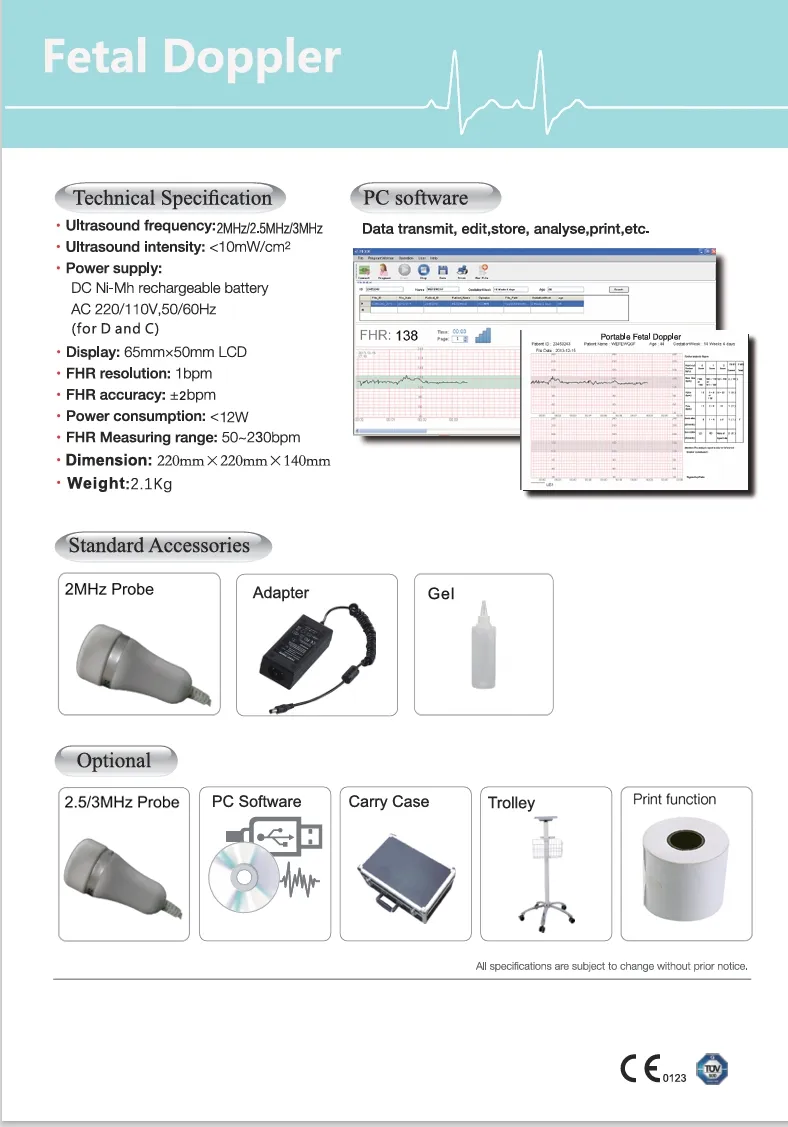 Fetal Doppler Detail