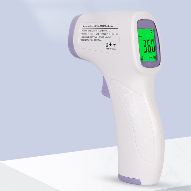 Medical Non-Contact Contactless Touchless Digital Forehead Clinical Infrared Thermometer