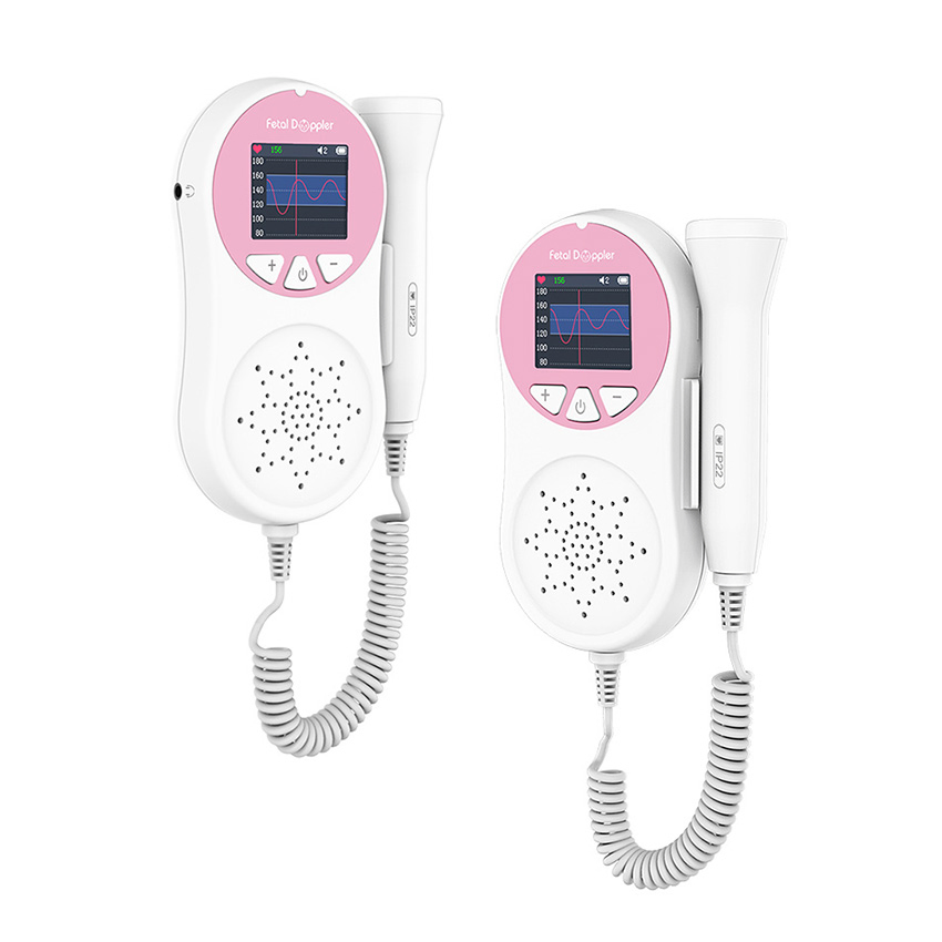 Contec Contec10A Portable Hospital Grade Waterproof Color Display Baby Fetal Doppler