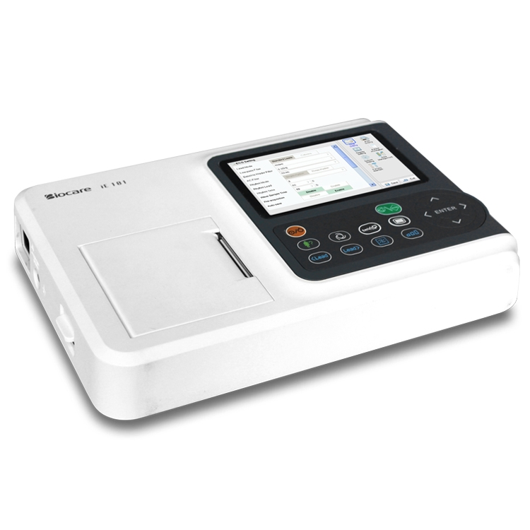 Veterinary Monitors Pet Hospital Use ECG Machine with 12 Leads Electric Power Source Electrocardiogram