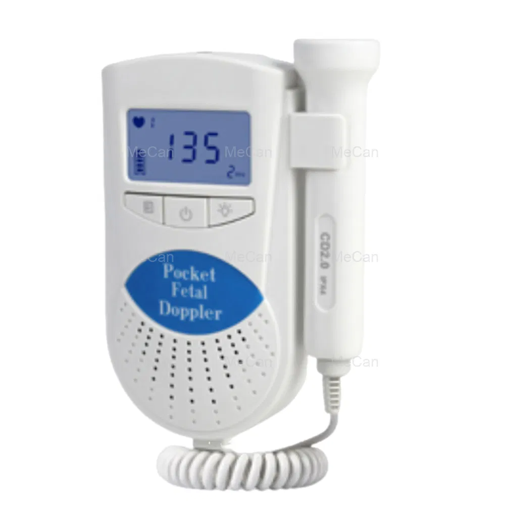 Baby Heart Rate Portatil Ultrasound Fetal Doppler Monitor for Pregnancy