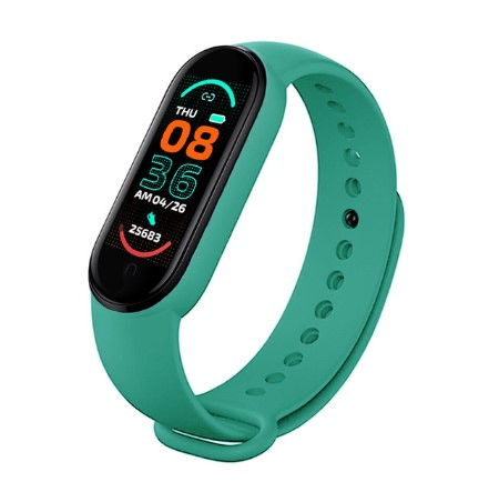 Hot Selling Waterproof Tness Blood Pressure Oxygen Sport Smart Bracelet M6 Fitness Tracker