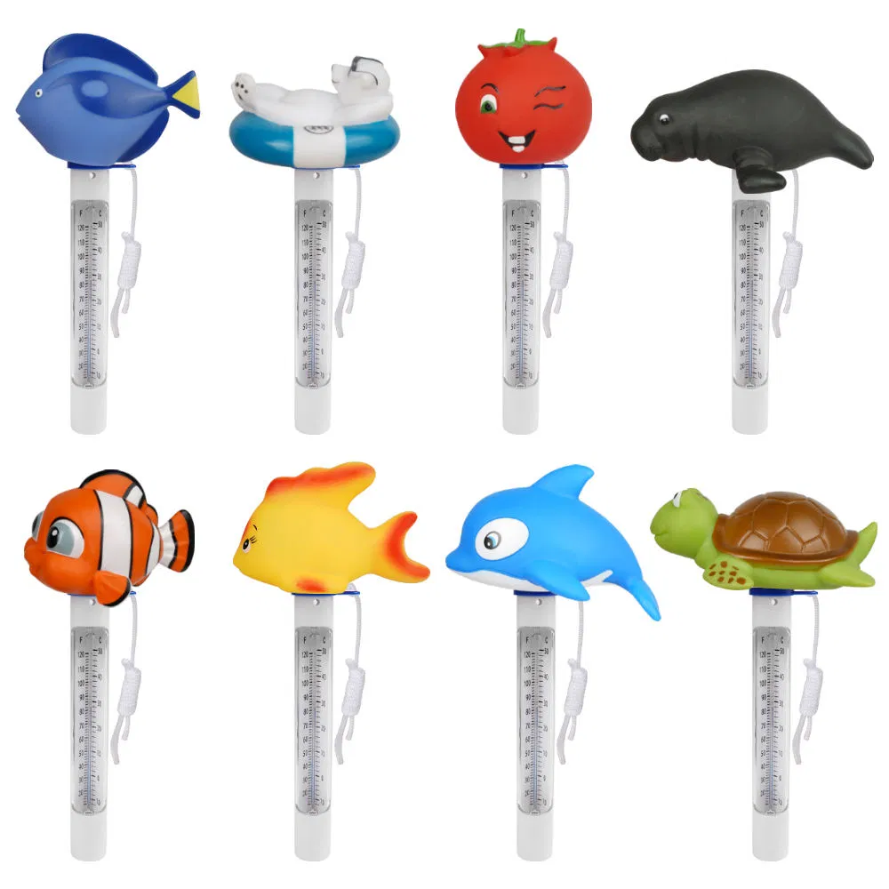 Customizable Swimming Floating Easy Read Outdoor Pool Plastic Digital Thermometers