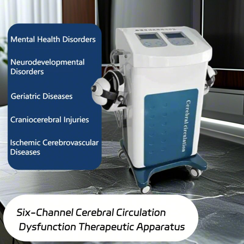 Transcranial Magnetic Stimulation Tms Therapy Device for Depression Anxiety Stroke Rehabilitation with EEG Monitoring Home Medical Physiotherapy Equipment