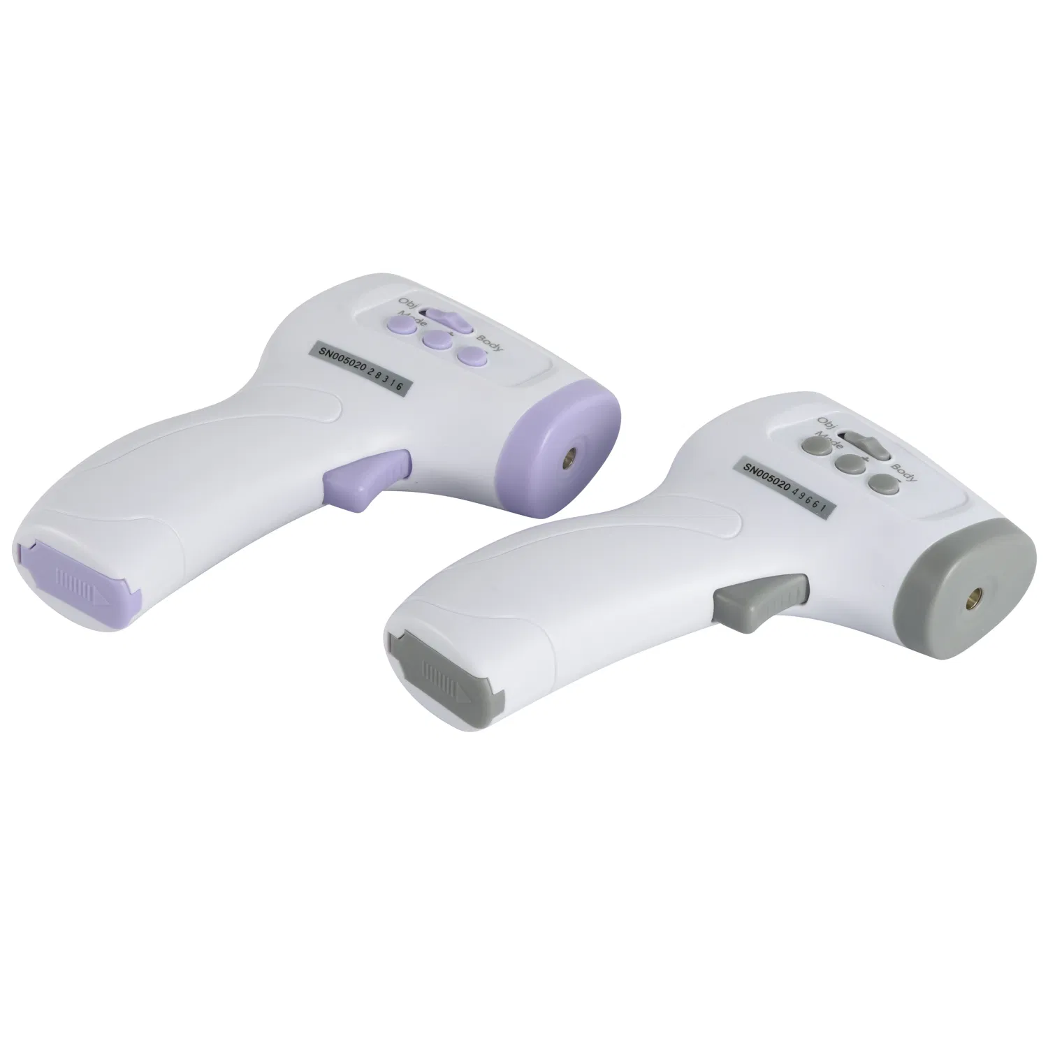 CE (MDR) FDA Approved Medical Forehead Three Back Light Non-Contact Infrared Thermometer