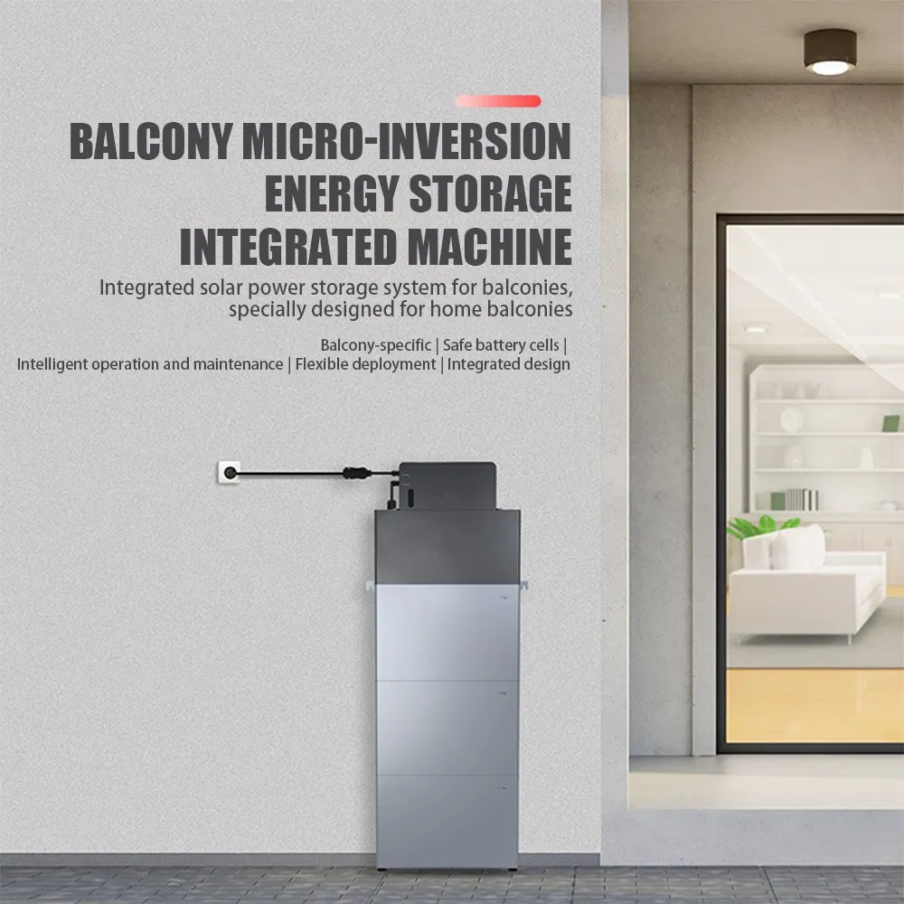 Manufacturer Best Selling Modular Balcony Energy Storage System for Sale