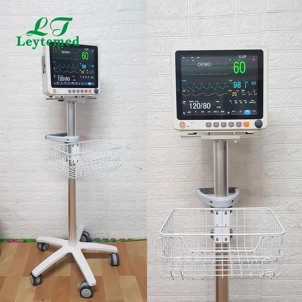 Ltsp23 Cheap Portable ECG/Temp/NIBP/SpO2/Resp/Pr Patient Monitoring Devices