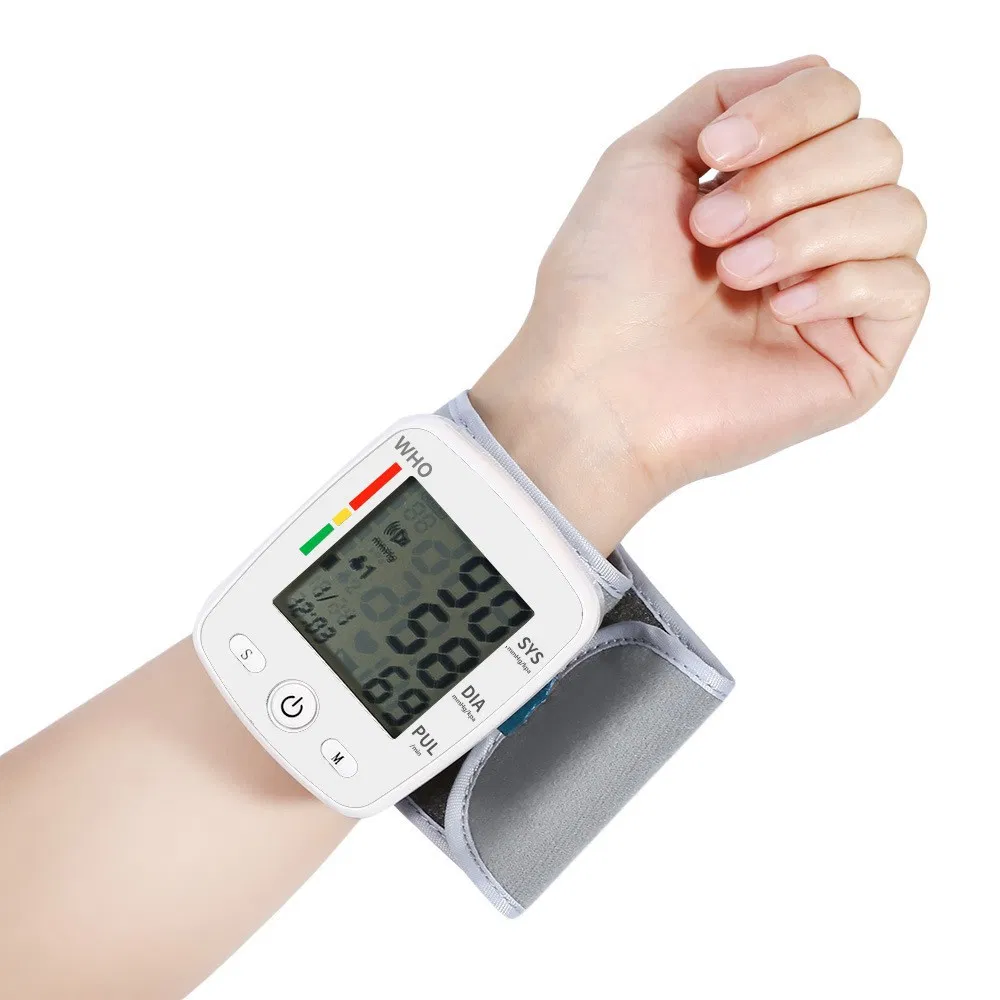 Portable Wrist Bp Monitor with Heart Rate Detection