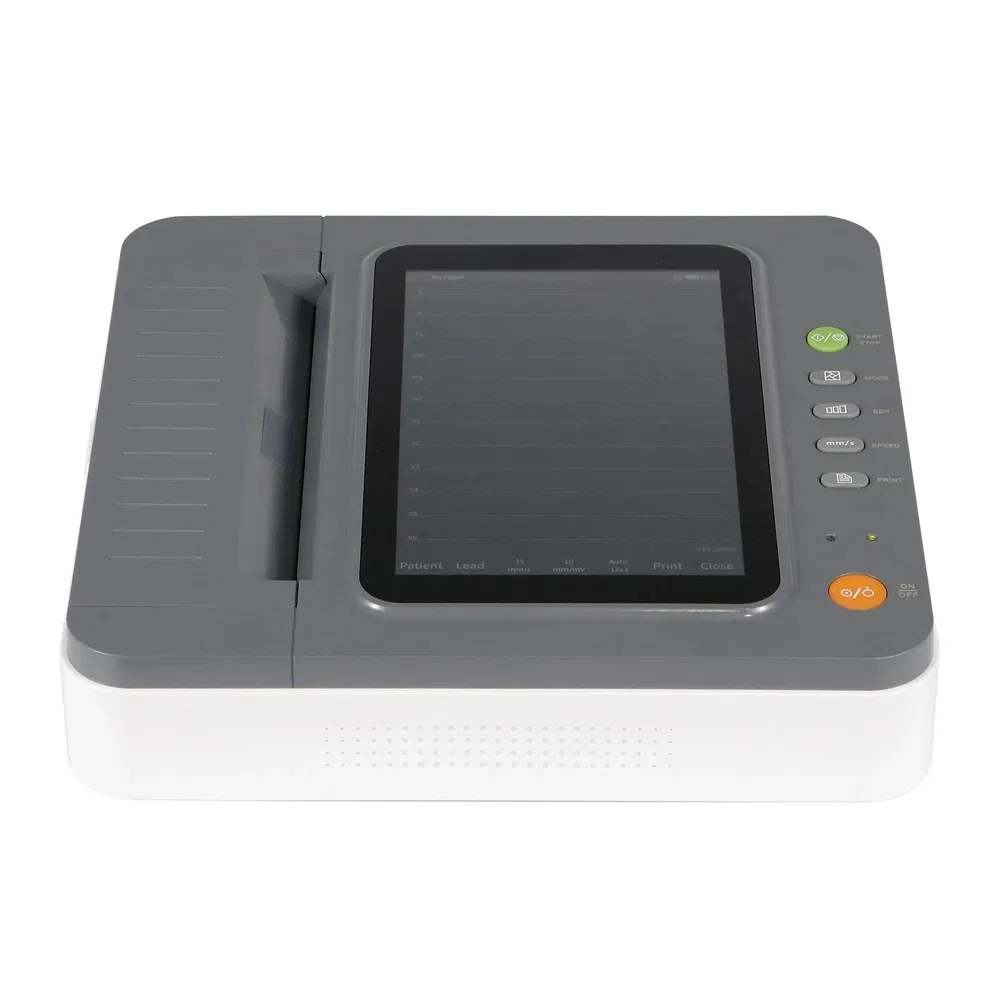 Advanced Portable 3-Channel ECG Device Hospital Electrocardiograph with Auto-Analysis