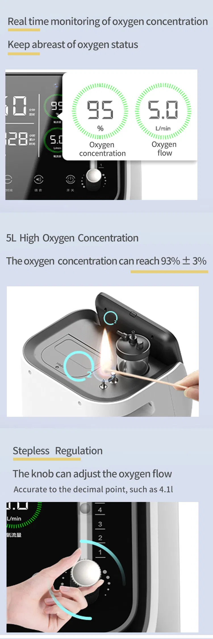 Oxygen Concentrator Detail 2
