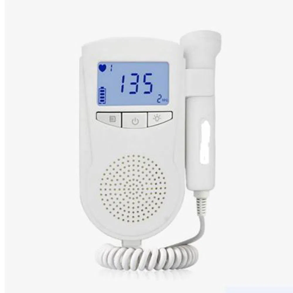 Cheapest Factory CE Portable Ultrasound Heart Rate Dopler Baby Heartbeat Fetal Doppler