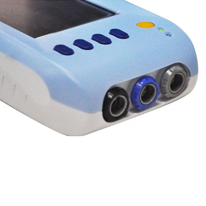 Portable ECG, NIBP, SpO2, Pr, Temp., Hr Touch Screen Handheld Patient Monitor