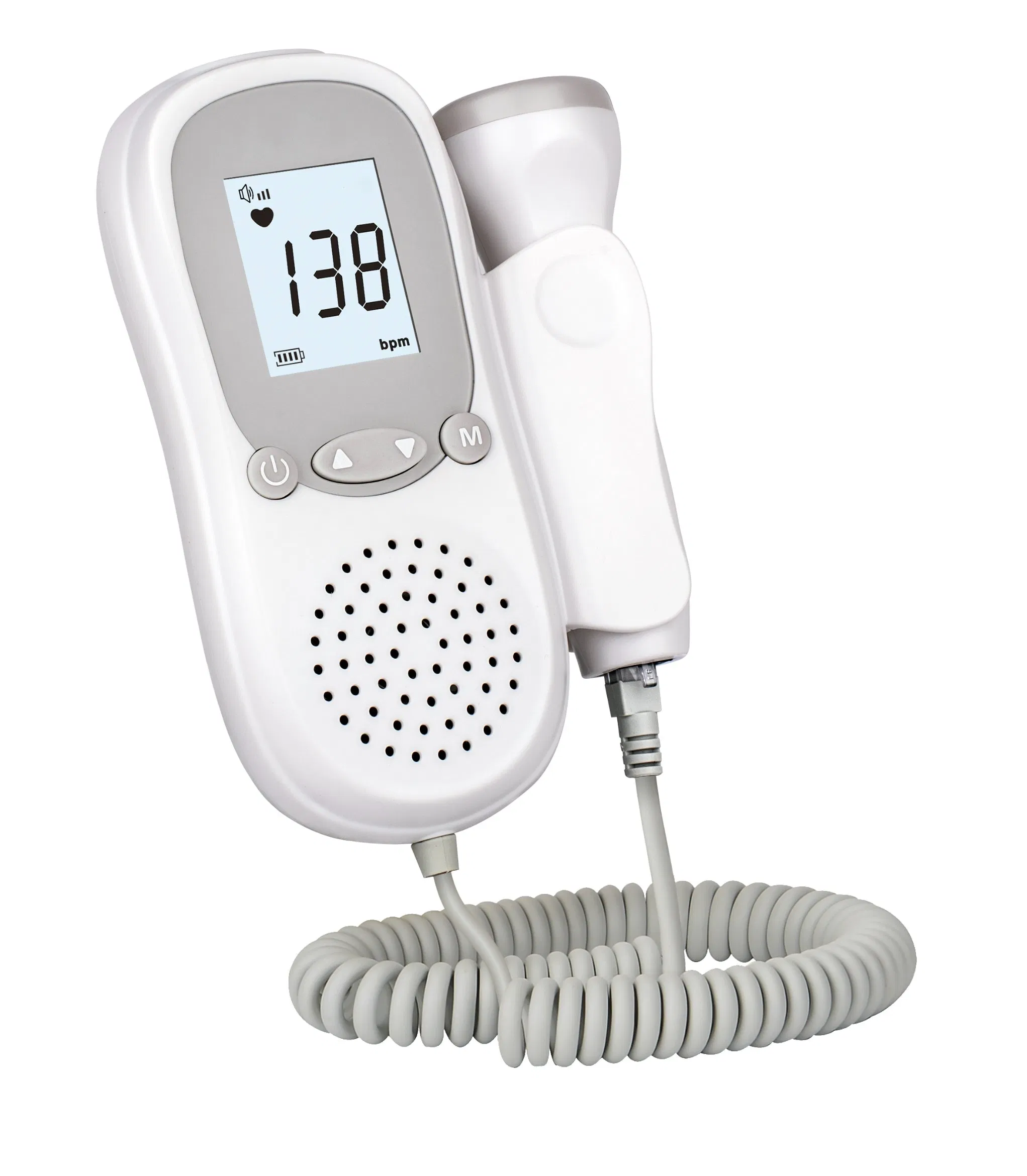 Baby Heartbeat Doppler Fetal Ultrasonic Fetal Doppler / Fetus Doppler Fd-290b