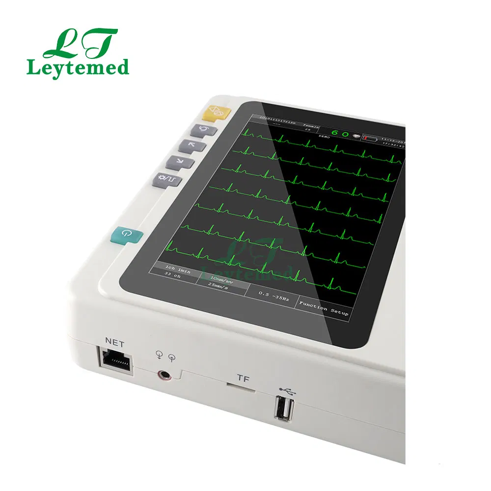 Ltse24 Portable 6 Channel 12 Lead ECG Machine ECG Device