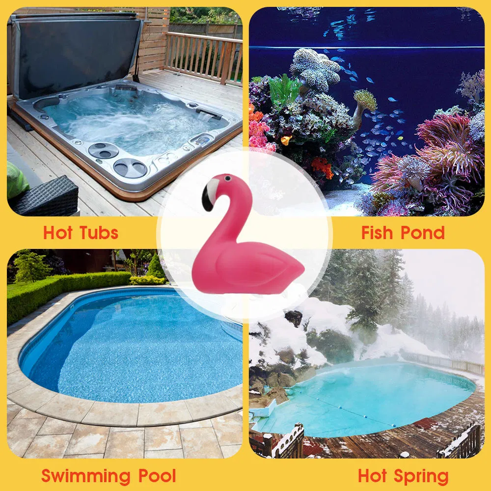 Customizable Swimming Floating Easy Read Outdoor Pool Plastic Digital Thermometers