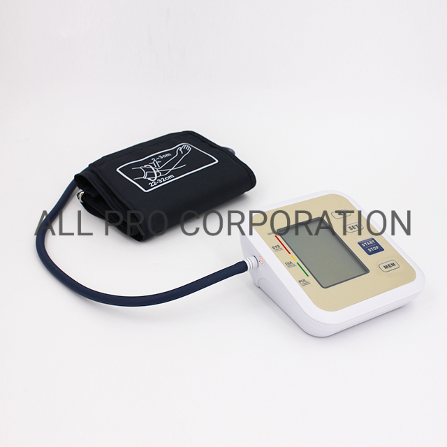 Arm Type Sphygmomanometer Heart Rate Bp Monitor