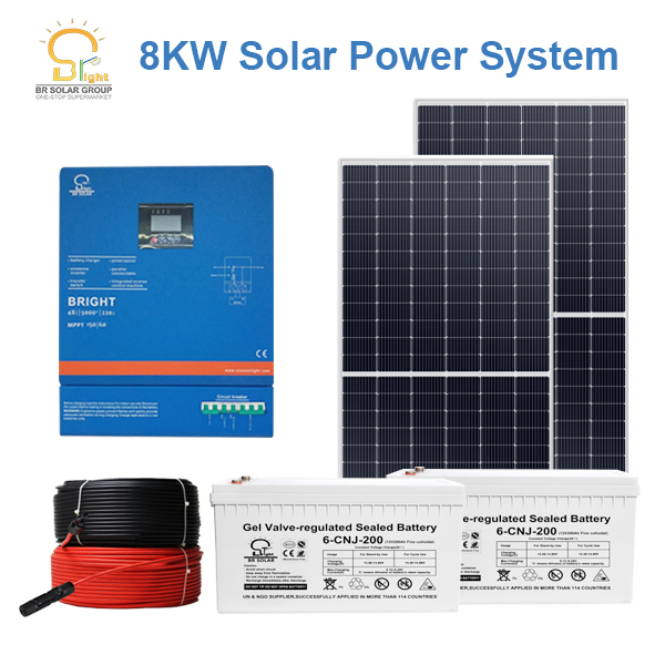 Monocrystalline Silicon Home Solaire Modules Cell Power Solar Panel System OEM as-M550W
