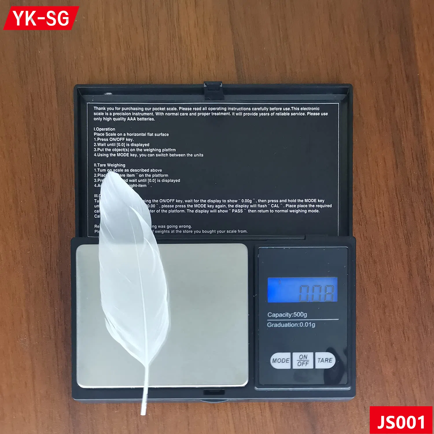 Custom Jewelry Scale100g 200g 300g 500g 1000g Weight 0.1g 0.01g Weigh Gram Digital Best Pocket Gold Scale Custom Digital Scale