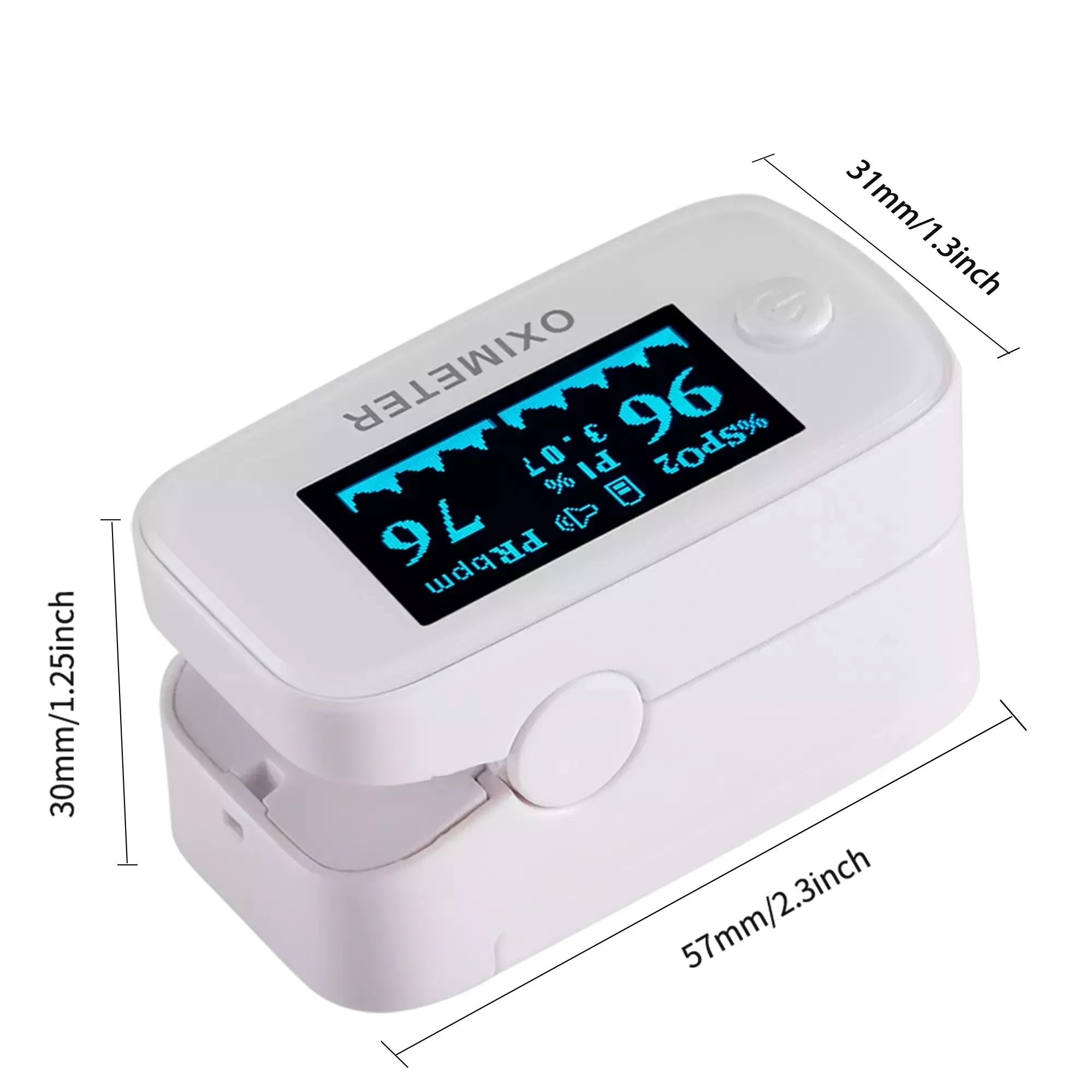 Oximeter Finger Digital Blood Pressure Accept OEM Portable Heart Rate Monitor