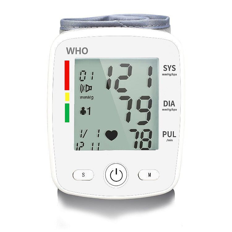 Portable Wrist Bp Monitor with Heart Rate Detection