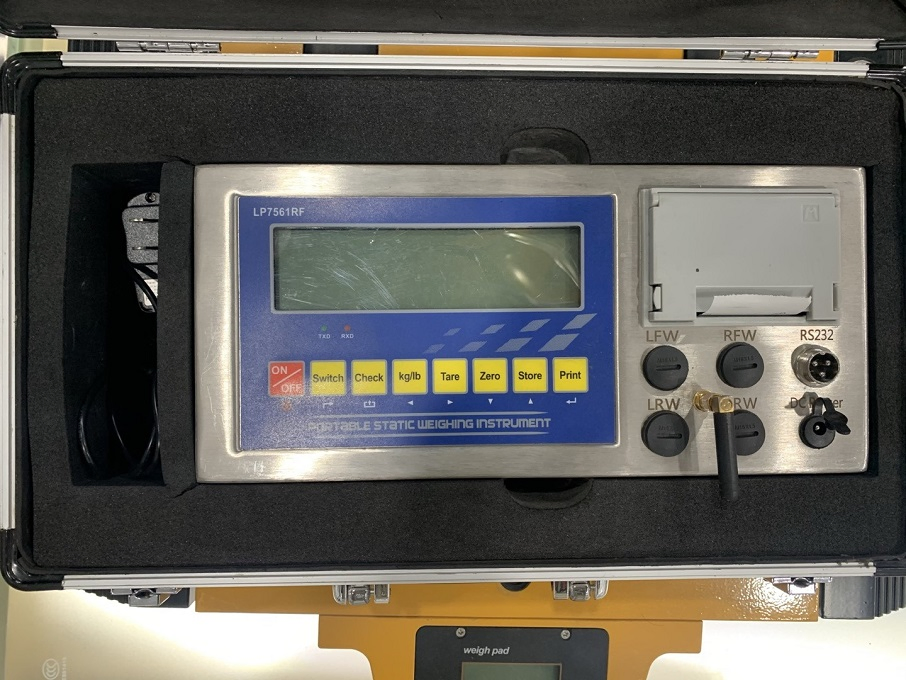 Locosc Portable Axle Digital Vehicle Truck Car Wheel Weight Bridges Weighing Scale