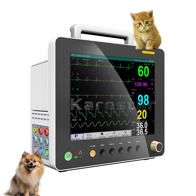 High Quality J107 Medical Patient Vital Signs Monitoring Device Portable Veterinary Wireless Patient Monitoring