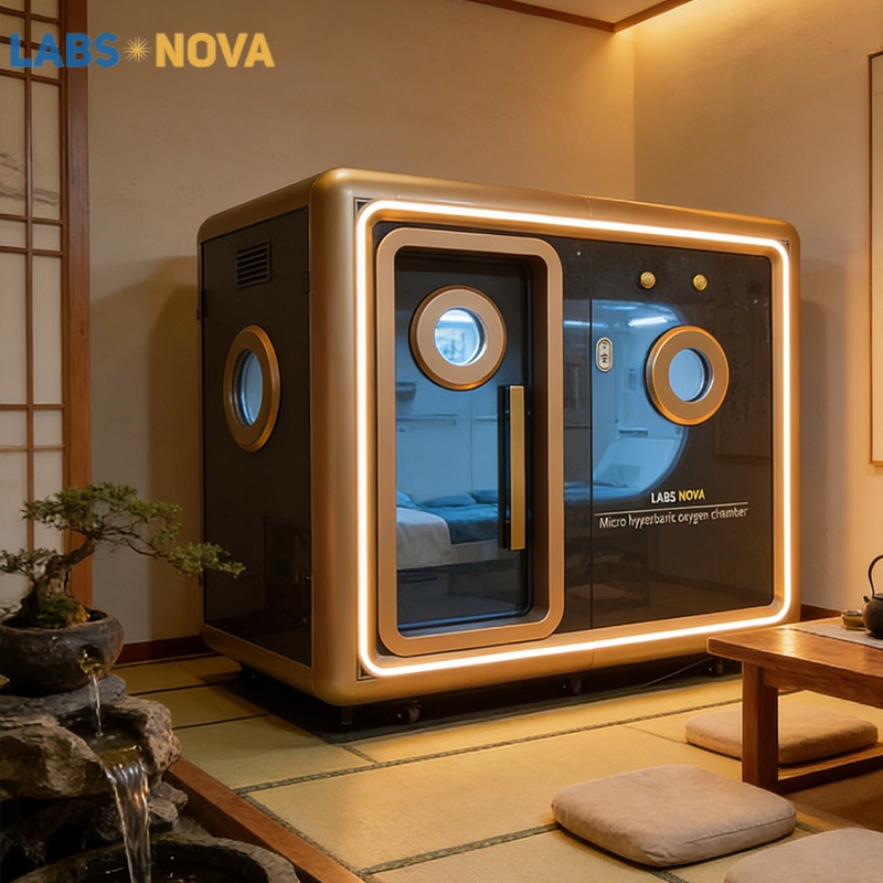 Smart Technology Hyperbaric Oxygen Chamber with 1.5-2.0 ATA Pressure Featuring Ai Health Monitoring and Automated Reporting Systems
