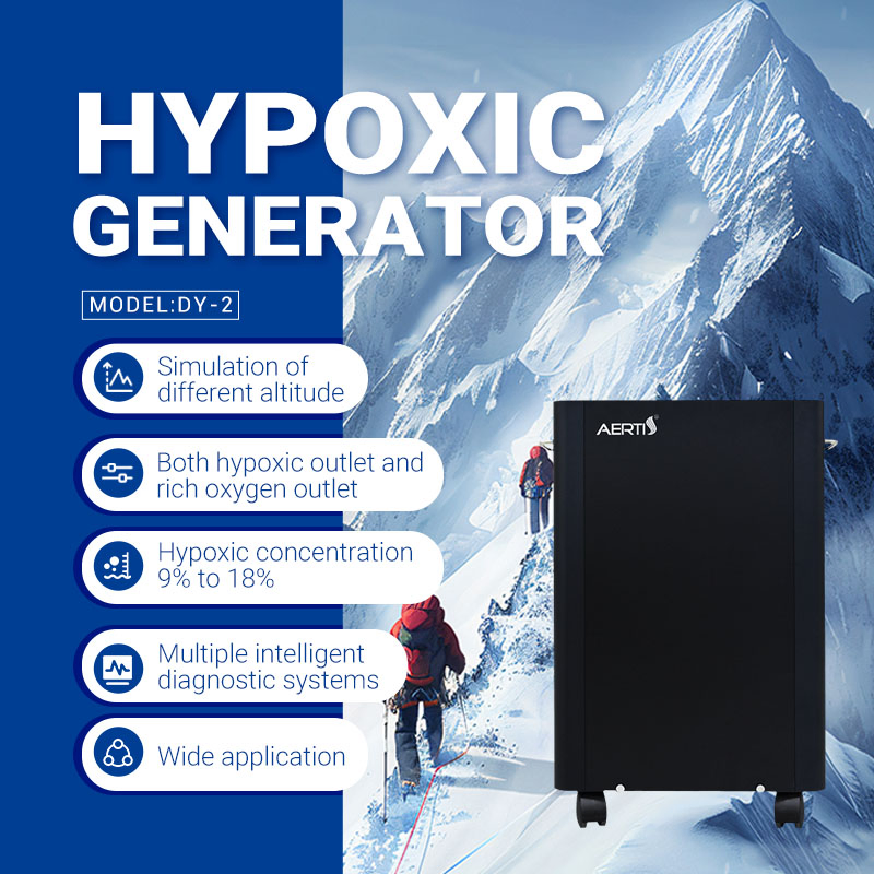 Aerti Best Selling Altitude Training Hypoxic Generator Ewot Oxygen Therapy Concentrator (DY-2)