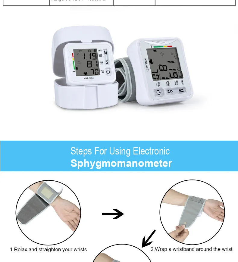 Digital Blood Pressure Monitor View 8